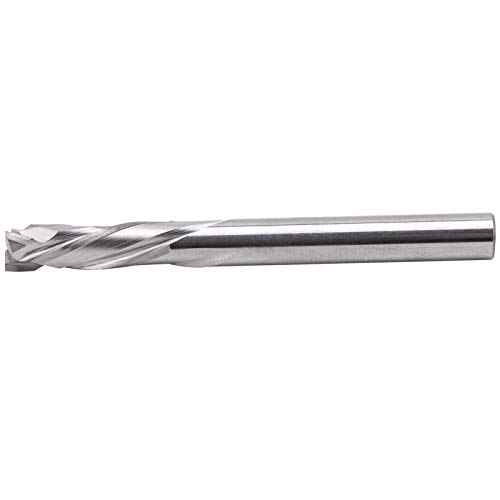 Baxnore 5 × 5 × 17 × 50 mm 3 Flötenendmühle, Wolfram -Stahlkarbid -Endmühle, genaues Mahlschneiderersatz, Metallbearbeitungswerkzeuge für CNC -Maschinen von Baxnore