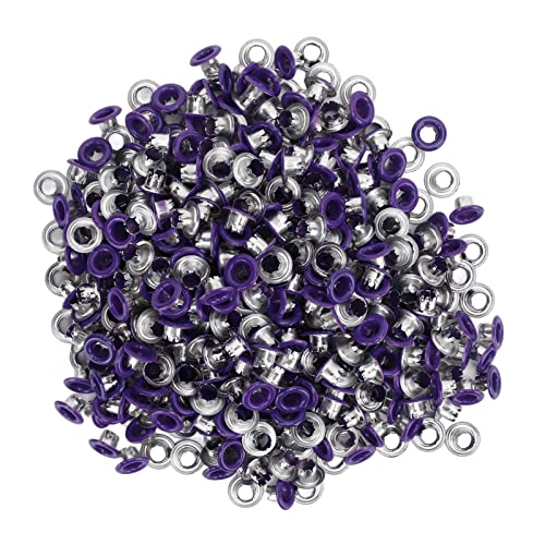 Baxnore 500pcs Snap Buttons Kit, Eisenbefestigungselemente, leichte Nähschnappschüsse für Kleidungslederzelte (YK4/5C32 (Lila)) von Baxnore