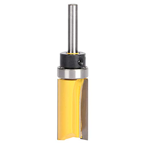 Baxnore 6 × 19 × 38 mm Flush -Trimmrouter Bit, Kohlenstoffstahl 1/4 -Zoll -Schaftholzschneider, Resist -Verschleiß gerade Trimmbücher für die Garderobe -Türglattung Baxnore 6 × 19 × 38 mm Flush -Trimmrouter Bit, Kohlenstoffstahl 1/4 -Zoll -Schaftholzschneider, Resist -Verschleiß gerade Trimmbücher für die Garderobe -Türglattung von Baxnore