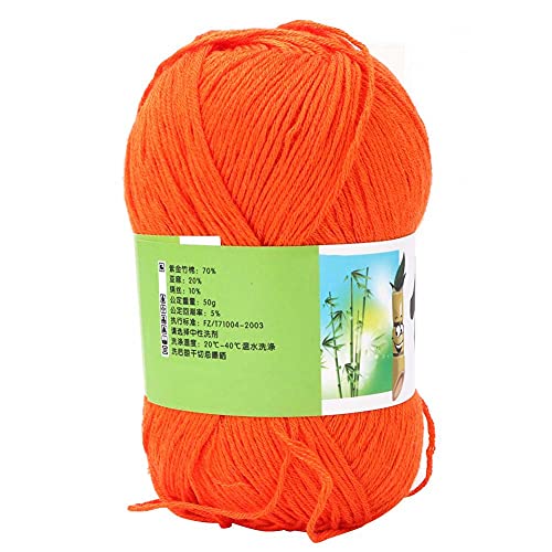 Baxnore Acryl-Doppel-Strick-Garn, weiches, klobiges Häkelgarn, Anti-, Maschinenwaschanlage, kein Sheddin für Decken Schals Hüte von Baxnore