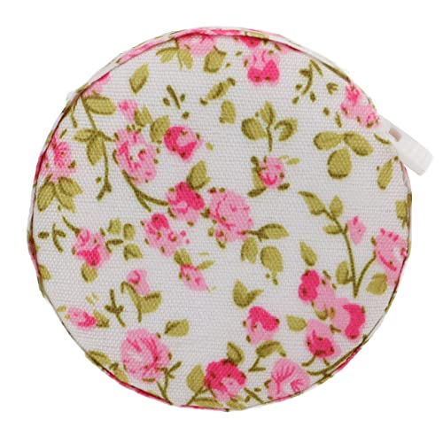 Baxnore Body Measuring Tape, 150cm Portable Fabric Tape with Inch/Cm Scale, High Accuracy Measure Tool for Sewing, Body Fitness (Flower Shape) von Baxnore