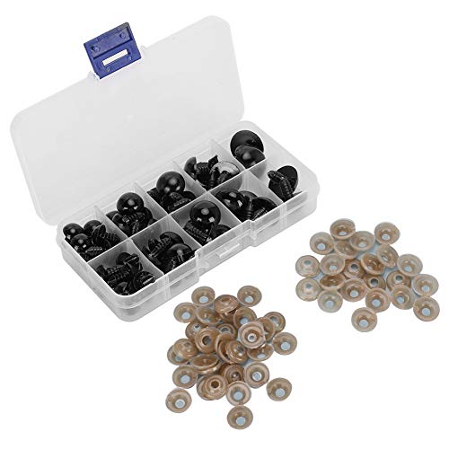 Baxnore DIY Bären auge Schwarz Handgemachtes Material Handwerk Pädagogisches Spielzeug Teile Kunststoff 12 20mm weiches Spielzeug Augen für Puppen Bären Plüschtiere Eltern Kind Int Baxnore DIY Bären auge Schwarz Handgemachtes Material Handwerk Pädagogisches Spielzeug Teile Kunststoff 12 20mm weiches Spielzeug Augen für Puppen Bären Plüschtiere Eltern Kind Int von Baxnore