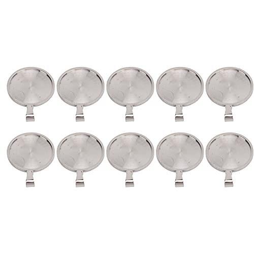 Baxnore Edelstahl -Anhängerschale 25 mm runde Metall -DIY -Schmuck Basis Nicht giftig haltbar wiederverwendbare Handwerksvorräte für handgefertigte Halskette Anhänger machen 10 Pro Baxnore Edelstahl -Anhängerschale 25 mm runde Metall -DIY -Schmuck Basis Nicht giftig haltbar wiederverwendbare Handwerksvorräte für handgefertigte Halskette Anhänger machen 10 Pro von Baxnore