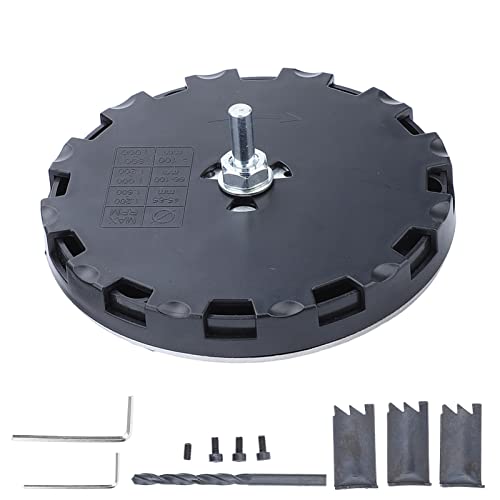 Baxnore Einstellbare Lochsäge, Aluminiumlegierung Lochschneiderbohrer, einstellbare Stanzsäge, einstellbare Lochsäge, Lochpunchschneider für Trockenbau -Kunststoff von Baxnore