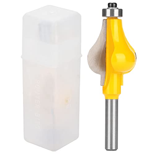 Baxnore Handlaufrouter Bit, Carbid Holzbindfruchtschneider, Verschleiß gegen 8 mm Shank Router Bit, Handläufe für Feststoffe Holz Partikett Sperrholzholz Baxnore Handlaufrouter Bit, Carbid Holzbindfruchtschneider, Verschleiß gegen 8 mm Shank Router Bit, Handläufe für Feststoffe Holz Partikett Sperrholzholz von Baxnore