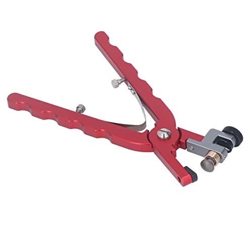 Baxnore Hole Punch -Zange, Aluminiumlegierung Watch Band Belt Puncher mit Boost Spring, Ergonomic Labour Saving Design für Leder -Handwerksgurt -Gurtverstellung Baxnore Hole Punch -Zange, Aluminiumlegierung Watch Band Belt Puncher mit Boost Spring, Ergonomic Labour Saving Design für Leder -Handwerksgurt -Gurtverstellung von Baxnore