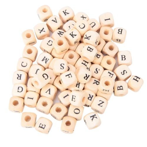 Baxnore Holz Alphabet Buchstaben Perlen Diy Bastel Schmuckzubehör für quadratische Holzbriefe Perlen für Halsketten Armbänder Ohrringe handgefertigte e natürliche Farbe 10x10 mm 10 Baxnore Holz Alphabet Buchstaben Perlen Diy Bastel Schmuckzubehör für quadratische Holzbriefe Perlen für Halsketten Armbänder Ohrringe handgefertigte e natürliche Farbe 10x10 mm 10 von Baxnore