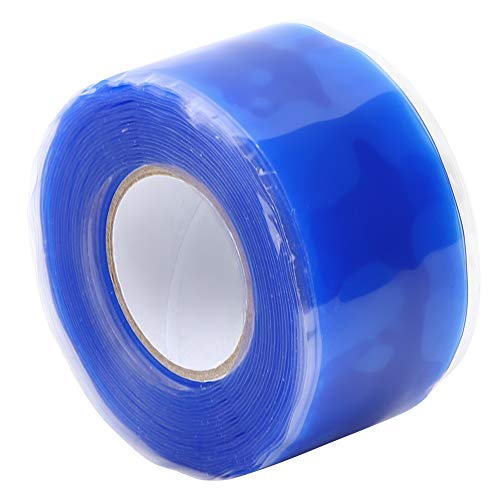 Baxnore Industrielles Silikonband, flammenhemmende wassersichere selbstklebende blaue Klebeband für Luft- und Raumfahrt, Stromversorgung, Pipeline-Dichtung Baxnore Industrielles Silikonband, flammenhemmende wassersichere selbstklebende blaue Klebeband für Luft- und Raumfahrt, Stromversorgung, Pipeline-Dichtung von Baxnore