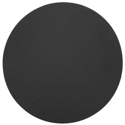 Baxnore -Kartenpapier, glatte, dicke Blätter, Multi -Purpose -Dick -Kartenpapier zum Handwerkskizza -Bürodruck (Runde schwarze Karte 33 cm) von Baxnore
