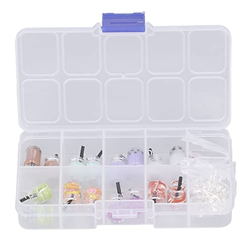 Baxnore Ohrringe machen Kit DIY -Schmuckversorgungen mit 4 Farbgetränken Anhänger für Anfänger Erwachsene Handwerk Enthusiasten Glas Metallmaterial Komplettes Accessoires von Baxnore