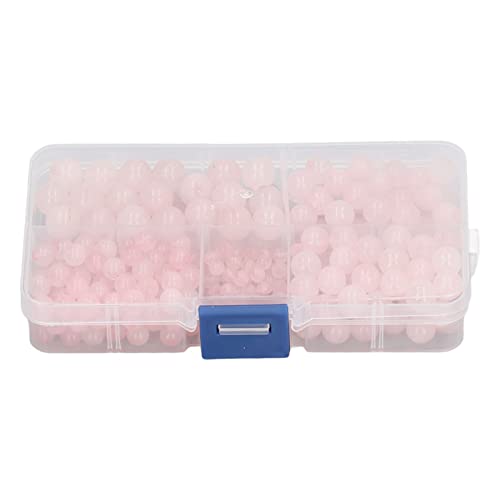 Baxnore Rose Quarz Perlen Matt Frosted Pink Quarz Gemstone Round Spacer Lose Perlen für DIY -Schmuckherstellung und Handwerksprojekte 340pcs 4 mm bis 10 mm Perlen Set mit Aufbewah Baxnore Rose Quarz Perlen Matt Frosted Pink Quarz Gemstone Round Spacer Lose Perlen für DIY -Schmuckherstellung und Handwerksprojekte 340pcs 4 mm bis 10 mm Perlen Set mit Aufbewah von Baxnore