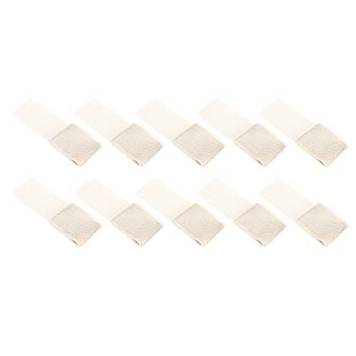 Baxnore Spitzenbandverkleidung, breites Polyester -Netzkanten, Vintage -Nähbedarf, weicher Stoff für Kleidungsflächen, Haarzubehör, Basteldekoration (Beige) von Baxnore