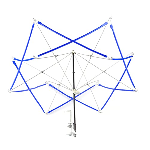 Baxnore Stricken Regenschirm Swift Garn Wickler Haushaltshalter Flechtwerkzeuge Web -Accessoires von Baxnore