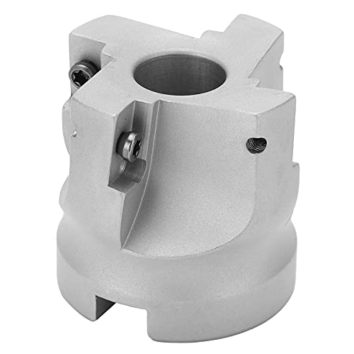 Baxnore TAP400R 50 22 4T Gesichtsfräsenschneiderkopf, Kohlenstoffstahl -Gesichtsfräsen -Steckwerkzeuge, Resist Wear 4 Flute Right Winkelmühlenwerkzeuge für die Metallverarbeitung von Baxnore