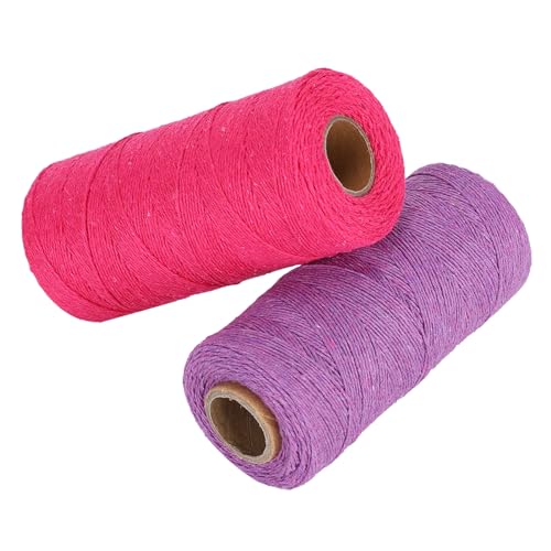 Baxnore Webengarn 8/4 Warp Strickteppichdecke reines Baumwollspinnzubehör hochqualität weich haltbar für handwebige Strickmaschinen Rose rot lila 2pcs Baxnore Webengarn 8/4 Warp Strickteppichdecke reines Baumwollspinnzubehör hochqualität weich haltbar für handwebige Strickmaschinen Rose rot lila 2pcs von Baxnore
