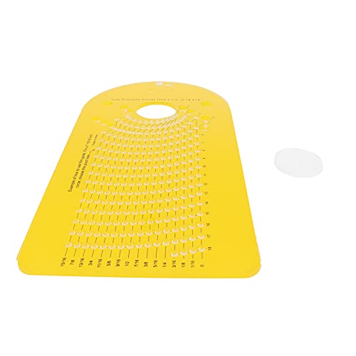 Circle Cutting Jig Trimmer Holzfräuma Zubehör Accessoire DIY Holzbearbeitungswerkzeuge präzise langlebig einfach zu bedienen für Holzbearbeitungsprojekte Plastik 284g Circle Cutting Jig Trimmer Holzfräuma Zubehör Accessoire DIY Holzbearbeitungswerkzeuge präzise langlebig einfach zu bedienen für Holzbearbeitungsprojekte Plastik 284g von Baxnore