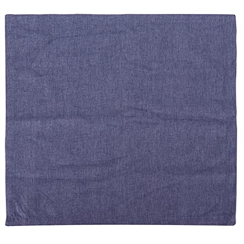 Cotton Tablecloth, Machine Washable Low Temperature Ironing Wrinkle Resistant Fabric, Rectangle Table Cover for Desktop Decoration Painting Still Life Background (Dark Blue) von Baxnore