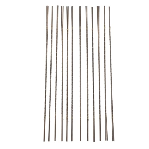 Juweliere sahen Blades 144 Pack hohe Härte Schriftrollensägen -Klingen Sortiment für Holzmetallschneidung professionelle Handwerkskunst langlebig 133 mm 5,2 Zoll Länge 0,44 mm Juweliere sahen Blades 144 Pack hohe Härte Schriftrollensägen -Klingen Sortiment für Holzmetallschneidung professionelle Handwerkskunst langlebig 133 mm 5,2 Zoll Länge 0,44 mm von Baxnore