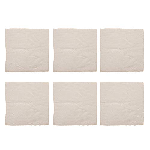 Nadel-Filzung Stoff, 6pcs grobe Gewebe-Baumwolltuch, Stickbasis mit niedriger Linke für Teppichreparaturen, Punchnadelhandwerksvorräte Nadel-Filzung Stoff, 6pcs grobe Gewebe-Baumwolltuch, Stickbasis mit niedriger Linke für Teppichreparaturen, Punchnadelhandwerksvorräte von Baxnore