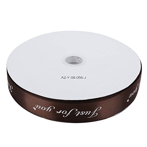 Printing Satin Ribbon, Personalized Text, Holiday Wrapping Craft for Decorations, Bows von Baxnore