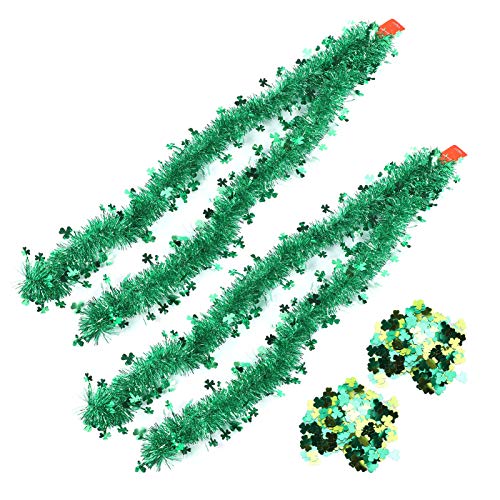 Shamrock Confetti, Shamrock Lastel Dekor, Themen -Frühlingsparty -Dekorationen mit Streifen Konfetti für Walltüren Hochzeitsdusche Shamrock Confetti, Shamrock Lastel Dekor, Themen -Frühlingsparty -Dekorationen mit Streifen Konfetti für Walltüren Hochzeitsdusche von Baxnore
