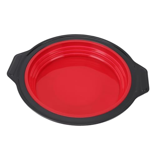 Silikonkuchen Backpfanne falten faltbare Schnellfreisetze Runde Kuchenform für Schicht Kuchen Cheesecakes Chiffon Kuchen Hitzebeständiges sauberes sauberes wiederverwendbares (-3118240154511) von Baxnore