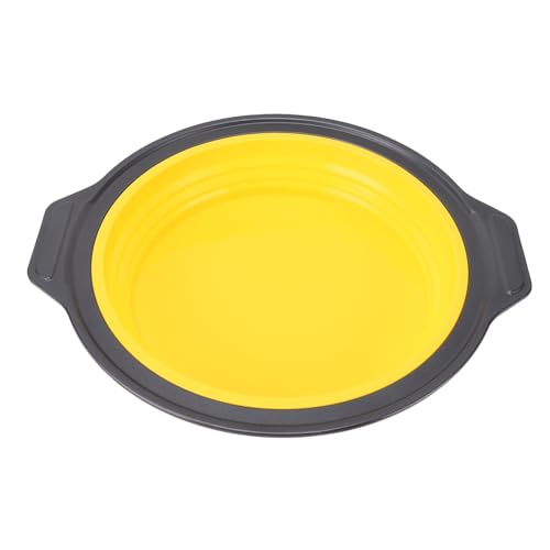 Silikonkuchen Backpfanne falten faltbare Schnellfreisetze Runde Kuchenform für Schicht Kuchen Cheesecakes Chiffon Kuchen Hitzebeständiges sauberes sauberes wiederverwendbares (-3118240154511) von Baxnore