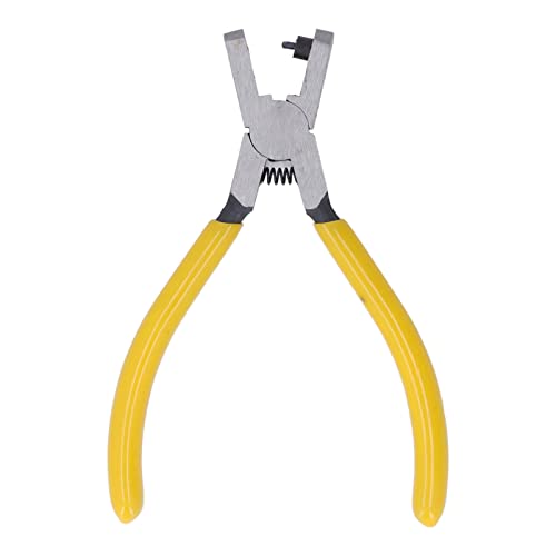 Steel Watch Band Punch -Zange mit 2 mm festem Loch, Hochleistungs -Ledergürtel -Loch -Puncher -Werkzeug für die Wartung von Riemen, 150 mm Plastikgriff Design von Baxnore