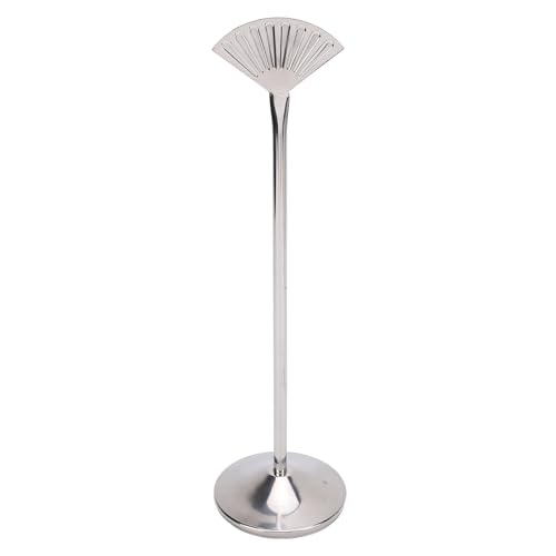 Tischkartenhalter, Edelstahl, Tischnummernhalter für Fotoschilder, Hochzeit, Party, Büro (Lüfterform) von Baxnore