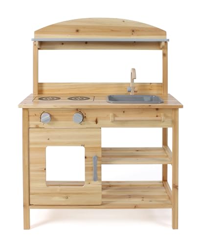 Bayer Chic 2000 Matschküche, unbehandelt, vollmassives Holz, Outdoor-Kinderküche, für Kinder ab 3 Jahren Bayer Chic 2000 Matschküche, unbehandelt, vollmassives Holz, Outdoor-Kinderküche, für Kinder ab 3 Jahren von Bayer Chic 2000