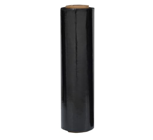 Bayli 1 Rolle - Stretchfolie in SCHWARZ - 500mm x 250m 23my - Palettenfolie, Verpackungsfolie, Umzugsfolie für sicheren Transport - reißfest, flexibel, transparent, ideal für Lager, Versand, Umzüge Bayli 1 Rolle - Stretchfolie in SCHWARZ - 500mm x 250m 23my - Palettenfolie, Verpackungsfolie, Umzugsfolie für sicheren Transport - reißfest, flexibel, transparent, ideal für Lager, Versand, Umzüge von Bayli