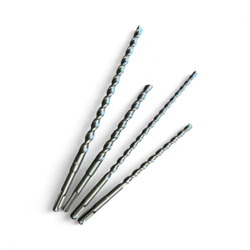 SDS Plus Hammerbohrer Betonbohrer Steinbohrer Bohrer Zweischneiden 1 Set aus 4 10x250-10x350 14x250 14x350 TOP Qualität für den anspruchsvollen Handwerker und Heimwerker von Bayram