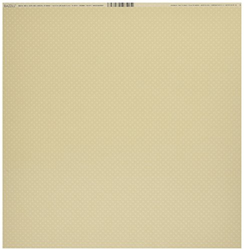 Bazzill Basics 25 Blatt Papier für Scrapbooking, red_p Leinwand-Textur Sandbox von Bazzill