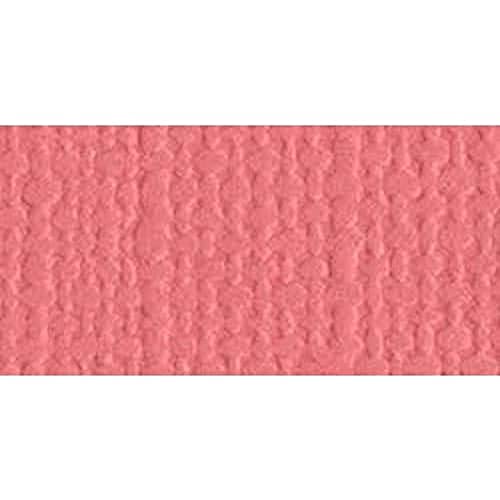 Bazzill Basics Paper Bazzill Basics Papier 25 Scrapbooking Blatt Leinwand Textur, Flamingo von Bazzill