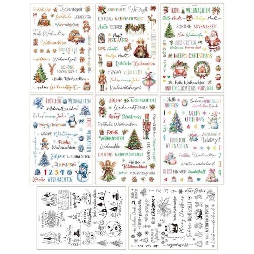 Aufkleber zum Reiben – Aufkleber zum Reiben von Möbeln, zum Reiben von Weihnachtsaufklebern, Transferaufkleber, Weihnachtsbaum, Schneemann, Weihnachtsmann, Fee, Reiben Aufkleber zum Reiben – Aufkleber zum Reiben von Möbeln, zum Reiben von Weihnachtsaufklebern, Transferaufkleber, Weihnachtsbaum, Schneemann, Weihnachtsmann, Fee, Reiben von Bbbabeslk