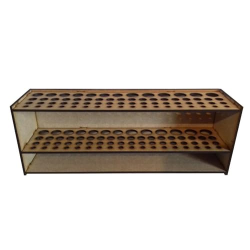 Pinsel-Organizer, Holzpinselhalter, Wandhalterung mit 67 Löchern, Halterung für Aquarellpinsel, Pinselausstellung und Schreibtisch-Organizer Pinsel-Organizer, Holzpinselhalter, Wandhalterung mit 67 Löchern, Halterung für Aquarellpinsel, Pinselausstellung und Schreibtisch-Organizer von Bbbabeslk
