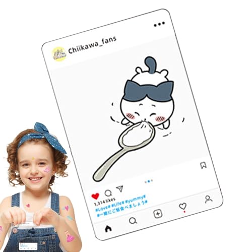 Transparente Acrylkarte, Acrylkarte für Lebensmittel, kreative Karte zum Fotografieren | Acrylkarte, schönes Zubehör für Fotos, Dekoration, niedliche Anime-Karte von Bbbabeslk