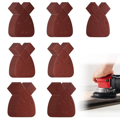 65 Stück für Black und Decker Mouse Schleifpapier Schleifblätter, Körnung 40/60/80/120/180/240/320 Mouse Schleifblätter Klett Schleifpads für Black und Decker Detail Palm Sander Dreieckschleifer 65 Stück für Black und Decker Mouse Schleifpapier Schleifblätter, Körnung 40/60/80/120/180/240/320 Mouse Schleifblätter Klett Schleifpads für Black und Decker Detail Palm Sander Dreieckschleifer von Bbtcxjs