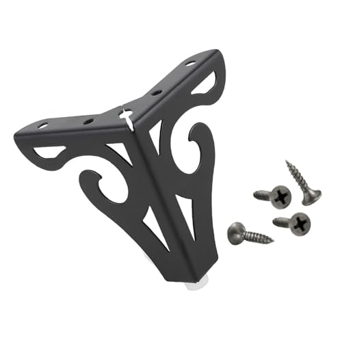 Bcious Möbelbeine, dreieckige Füße, Metall, Sofa-Bein, Ersatz, ausgehöhlt, Möbelbein für Tisch, Schrank, Bücherregal Bcious Möbelbeine, dreieckige Füße, Metall, Sofa-Bein, Ersatz, ausgehöhlt, Möbelbein für Tisch, Schrank, Bücherregal von Bcious