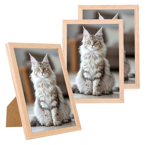 Bcuuozeeing Bilderrahmen 30x40 Holz Holzrahmen 3er Set Picture Frame für Fotos Bilder, Poster, Puzzles, Posterrahmen zum Aufhängen, Moderner Fotorahmen für Wände und Tische Bcuuozeeing Bilderrahmen 30x40 Holz Holzrahmen 3er Set Picture Frame für Fotos Bilder, Poster, Puzzles, Posterrahmen zum Aufhängen, Moderner Fotorahmen für Wände und Tische von Bcuuozeeing