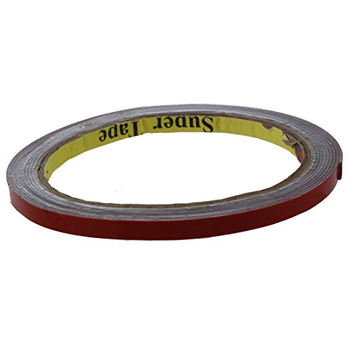 Bdfhjln 2 x 3 Meter 300cm 6mm Schaum Klebeband Auto Lastwagen Acryl Befestigungsband seitliches anhaftendes doppelseitiges Klebeband von Bdfhjln