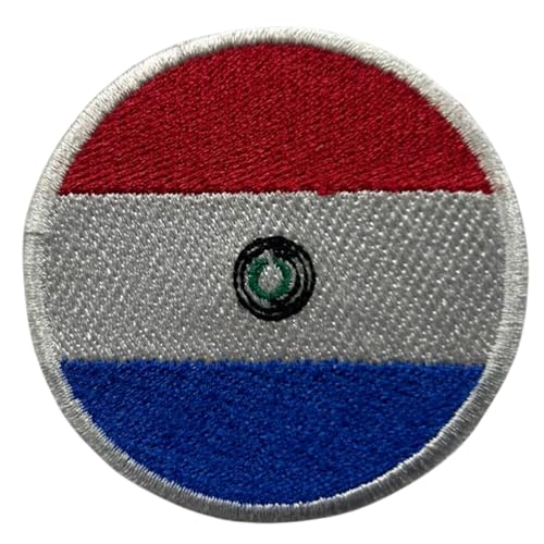 BeBuz Paraguay Flagge Patch Rund/Kreis 6cm Besticktes Bügelbild Aufbügler Aufnäher Abzeichen Militär Taktisches Emblem Abzeichen für Jacken Rucksäcke Hüte Kleidung BeBuz Paraguay Flagge Patch Rund/Kreis 6cm Besticktes Bügelbild Aufbügler Aufnäher Abzeichen Militär Taktisches Emblem Abzeichen für Jacken Rucksäcke Hüte Kleidung von Be Buz