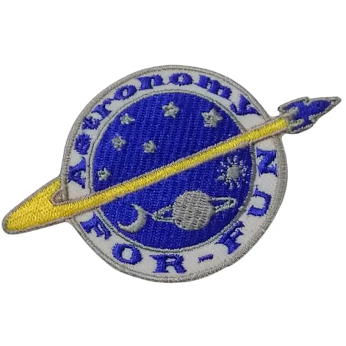 Bebuz Astronomie für Spaß Stickerei Bügelbilder für Kleidung Aufnäher Applikation für DIY Handwerk Denim Jacken Jeans Rucksäcke Bebuz Astronomie für Spaß Stickerei Bügelbilder für Kleidung Aufnäher Applikation für DIY Handwerk Denim Jacken Jeans Rucksäcke von Be Buz