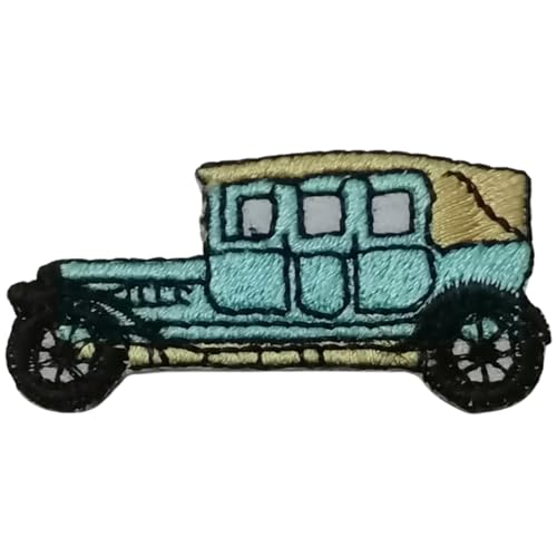 Bebuz Klassische Vintage Auto Stickerei Bügelbilder für Kleidung Aufnäher Applikation für DIY Handwerk Denim Jacken Jeans Rucksäcke von Be Buz