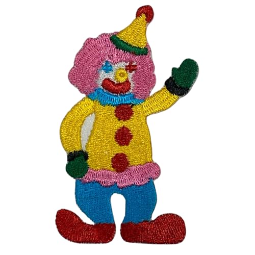 Bebuz Little Clown Joker Stickerei Bügelbilder für Kleidung Aufnäher Applikation für DIY Handwerk Denim Jacken Jeans Rucksäcke Bebuz Little Clown Joker Stickerei Bügelbilder für Kleidung Aufnäher Applikation für DIY Handwerk Denim Jacken Jeans Rucksäcke von Be Buz