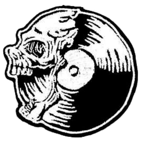 Bebuz Roaring Skull Stickerei Bügelbilder für Kleidung Aufnäher Applikation für DIY Handwerk Denim Jacken Jeans Rucksäcke Bebuz Roaring Skull Stickerei Bügelbilder für Kleidung Aufnäher Applikation für DIY Handwerk Denim Jacken Jeans Rucksäcke von Be Buz