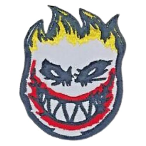 Bebuz Spitfire Bighead Fire Badge Stickerei Bügelflicken für Kleidung Aufnäher Applikation für DIY Handwerk Denim Jacken Jeans Rucksäcke Bebuz Spitfire Bighead Fire Badge Stickerei Bügelflicken für Kleidung Aufnäher Applikation für DIY Handwerk Denim Jacken Jeans Rucksäcke von Be Buz