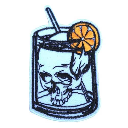 Bebuz Summer Drink Stickerei Bügelbilder für Kleidung Aufnäher Applikation für DIY Handwerk Denim Jacken Jeans Rucksäcke Bebuz Summer Drink Stickerei Bügelbilder für Kleidung Aufnäher Applikation für DIY Handwerk Denim Jacken Jeans Rucksäcke von Be Buz