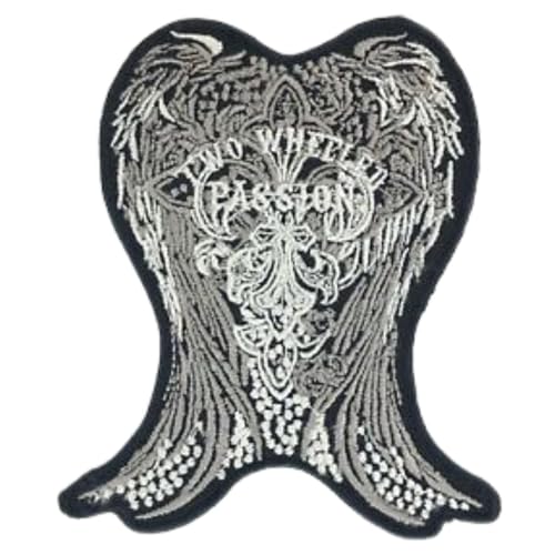 Bebuz Zwei Räder Passion Stickerei Bügelbilder für Kleidung Aufnähen Applikation für DIY Handwerk Denim Jacken Jeans Rucksäcke Bebuz Zwei Räder Passion Stickerei Bügelbilder für Kleidung Aufnähen Applikation für DIY Handwerk Denim Jacken Jeans Rucksäcke von Be Buz