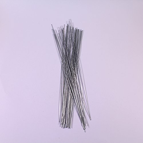 BCreative Floristendraht, verzinkter Stahl, flexibel, 30 cm lang, 75 g, 50 Stück von Be Creative